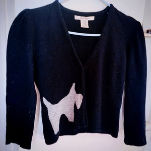 Vintage Poodle Cardigan